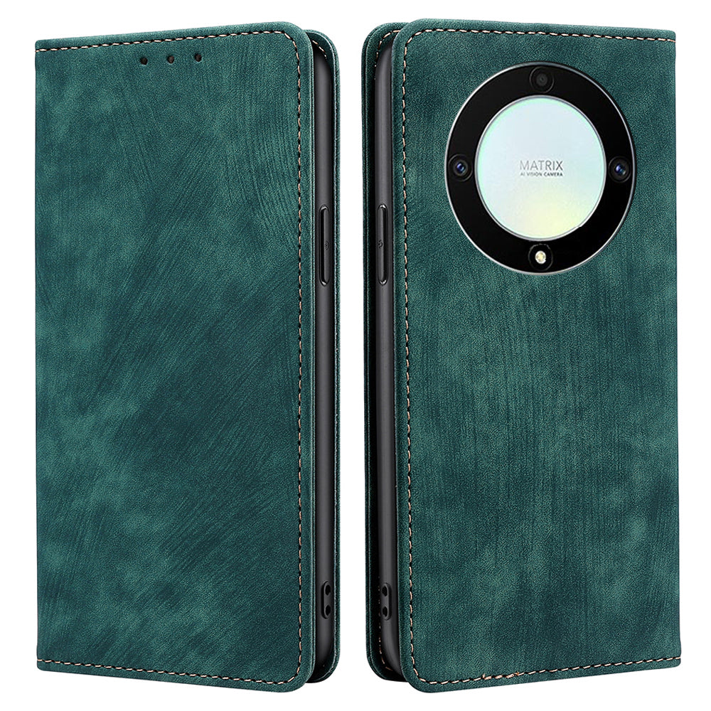 For Honor X9a 5G X40 5G Magic5 Lite 5G RFID Blocking Phone Cover Leather Wallet Stand Phone Case For Honor X9a 5G X40 5G Magic5 Lite 5G RFID Blocking Phone Cover Leather Wallet Stand Phone Case
